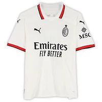 Clarence Seedorf AC Milan Autographed 2024-25 White Away Puma Jersey - BAS