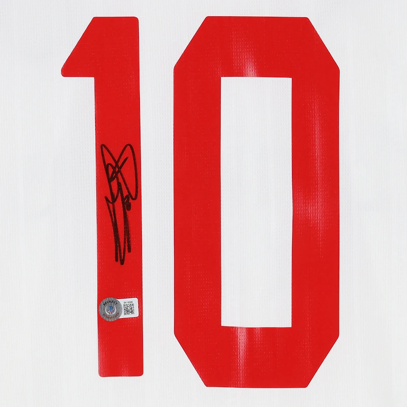 Clarence Seedorf AC Milan Autographed 2024-25 White Away Puma Jersey - BAS