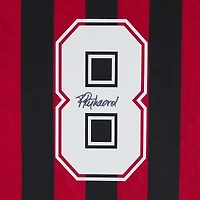 Frank Rijkaard AC Milan Autographed Red/Black Home Jersey  - Icons