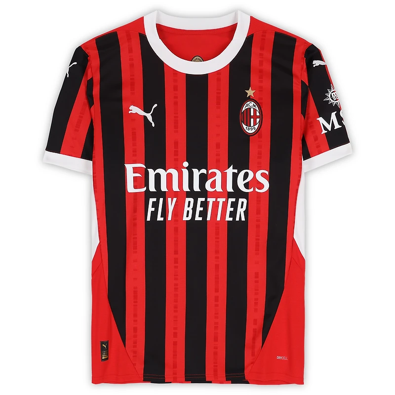 Kaká AC Milan Autographed Red/Black Puma Modern Home Jersey