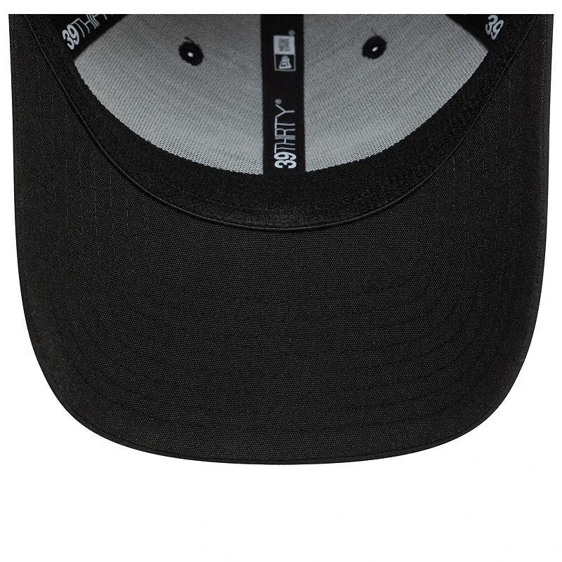 Men's New Era Black AC Milan Recycled Rubber 39THIRTY Fitted Hat