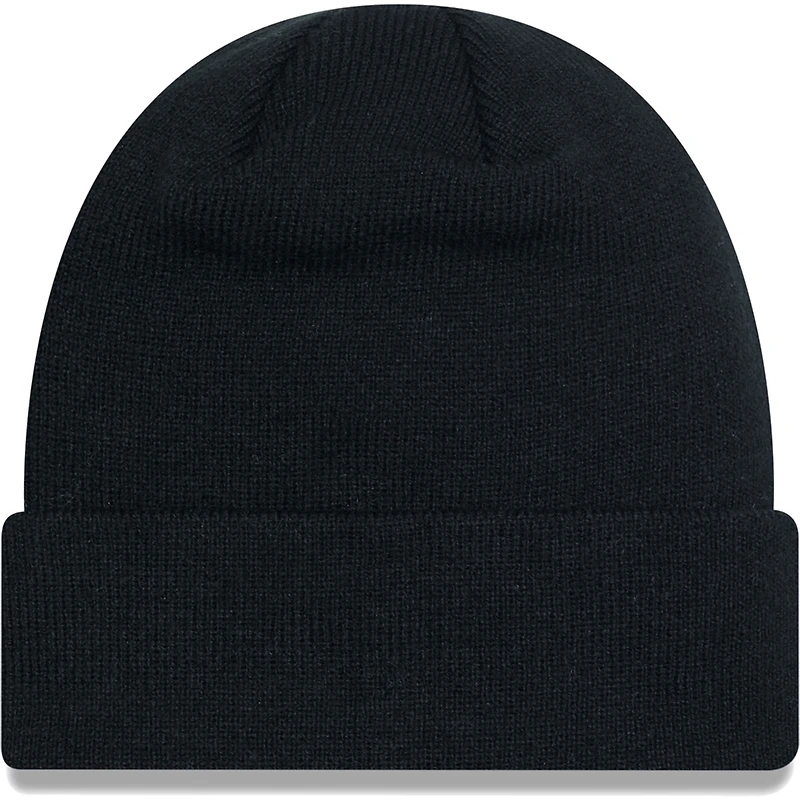 Men's New Era Black AC Milan Black & Gold Pack Cuffed Knit Hat