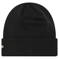 Men's New Era Black AC Milan Established Wordmark Cuffed Knit Hat