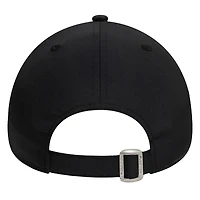 Men's New Era  Black AC Milan Graffiti 9FORTY Adjustable Hat