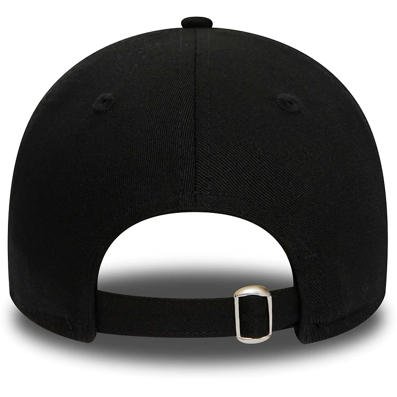 Men's New Era Black AC Milan Wordmark 9TWENTY Adjustable Hat