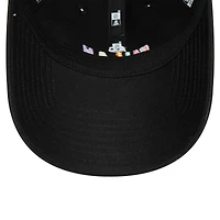 Men's New Era Black AC Milan Wordmark 9TWENTY Adjustable Hat