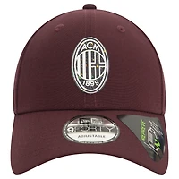 Casquette réglable violet foncé AC Milan Repreve 9FORTY New Era pour homme