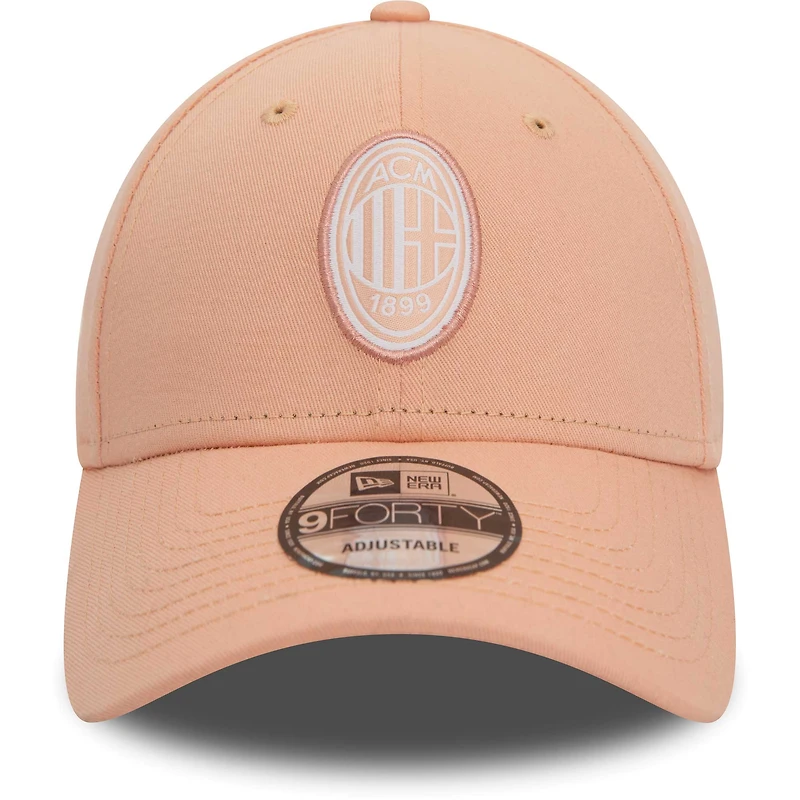 Men's New Era Pink AC Milan Seasonal 9FORTY Adjustable Hat
