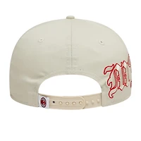 Men's New Era Tan AC Milan Denim Golfer Snapback Hat
