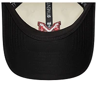 Men's New Era  Tan AC Milan Letter Logo 9TWENTY Adjustable Hat