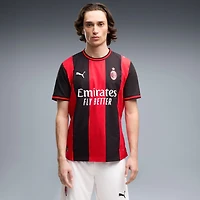 Men's Puma  Black/Red AC Milan 2026/27 Home On-Field Authentic Jersey