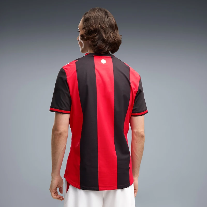 Men's Puma Black/Red AC Milan 2026/27 Home On-Field Authentic Jersey