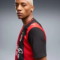 Men's Puma  Black/Red AC Milan 2026/27 Home Replica Jersey