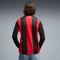 Men's Puma  Black/Red AC Milan 2026/27 Home Replica Long Sleeve Jersey