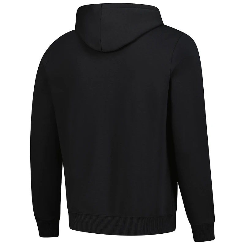 Sweat à capuche zippé Puma noir AC Milan 2025/26 ftblESS pour homme