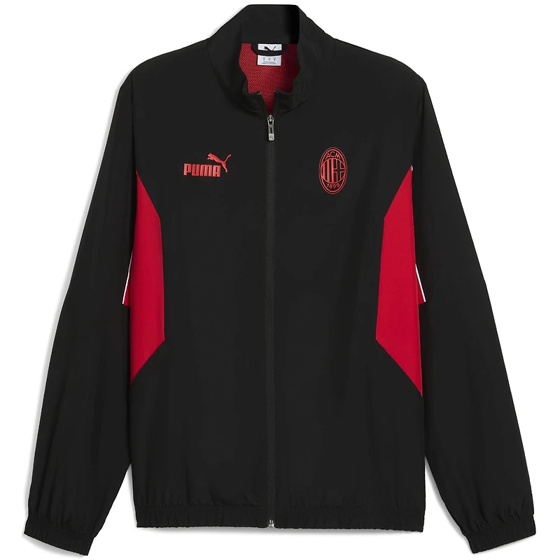 Men's Puma Black AC Milan ftblARCHIVE Full-Zip Jacket
