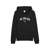 Men's Puma  Black AC Milan ftblCulture Hoodie