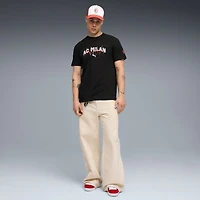 Men's Puma  Black AC Milan ftblCulture T-Shirt