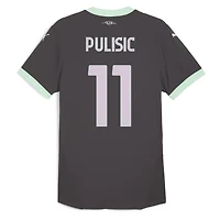 Men's Puma Christian Pulisic Charcoal AC Milan 2024/25 Third Authentic Player Jersey