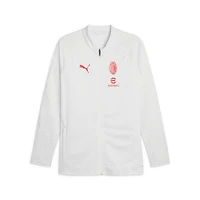 Haut d'entraînement entièrement zippé Puma pour homme gris AC Milan 2023/24