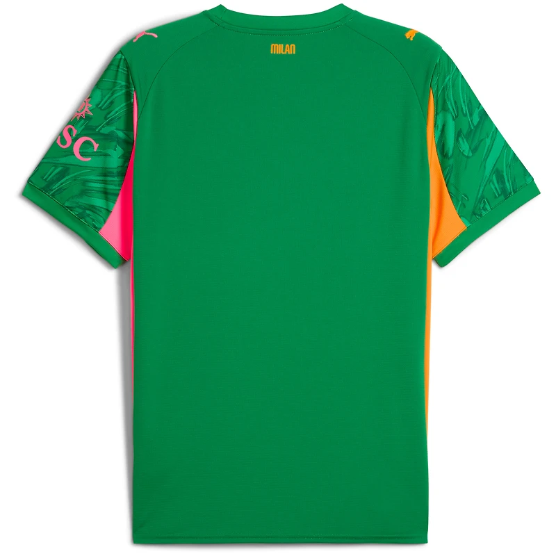 Men's Puma  Green AC Milan 2025/26 Replica Goalkeeper Jersey