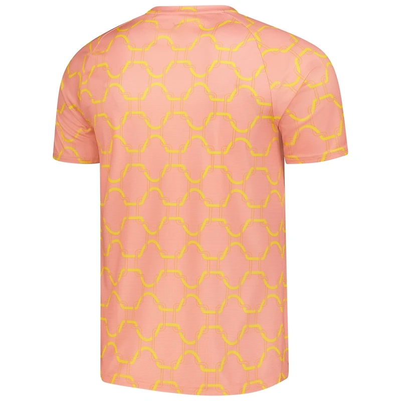 Men's Puma Light Orange AC Milan 2025/26 Pre-Match dryCell Training Jersey