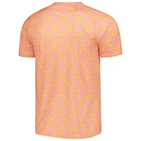 Men's Puma Light Orange AC Milan 2025/26 Pre-Match dryCell Training Jersey