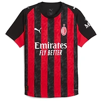 Men's Puma Rafael Leão Red AC Milan 2025/26 Home Authentic Player Jersey