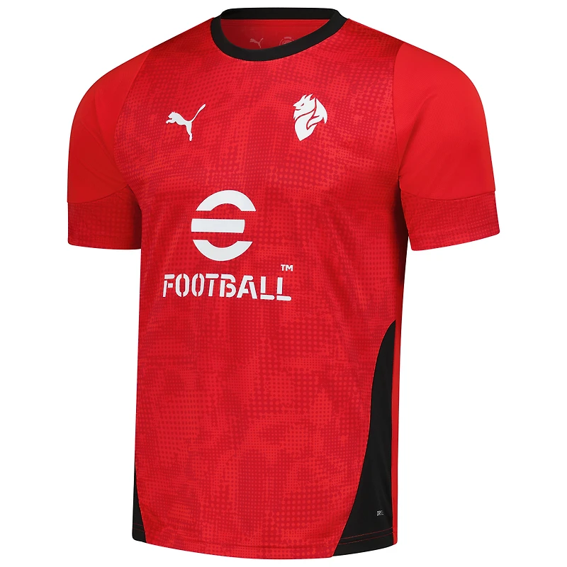 Men's Puma Red AC Milan 2025/26 dryCell Training Jersey