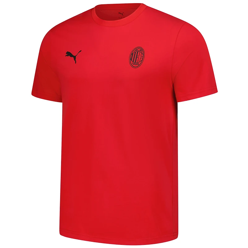 Men's Puma Red AC Milan 2025/26 ftblESS T-Shirt