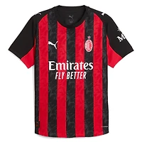 Men's Puma  Red AC Milan 2025/26 Home Authentic Jersey