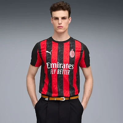Men's Puma  Red AC Milan 2025/26 Home Authentic Jersey