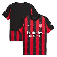 Maillot Puma rouge domicile AC Milan 2025/26 pour homme