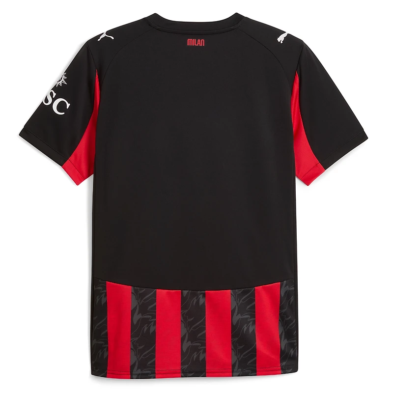 Maillot Puma rouge domicile AC Milan 2025/26 pour homme