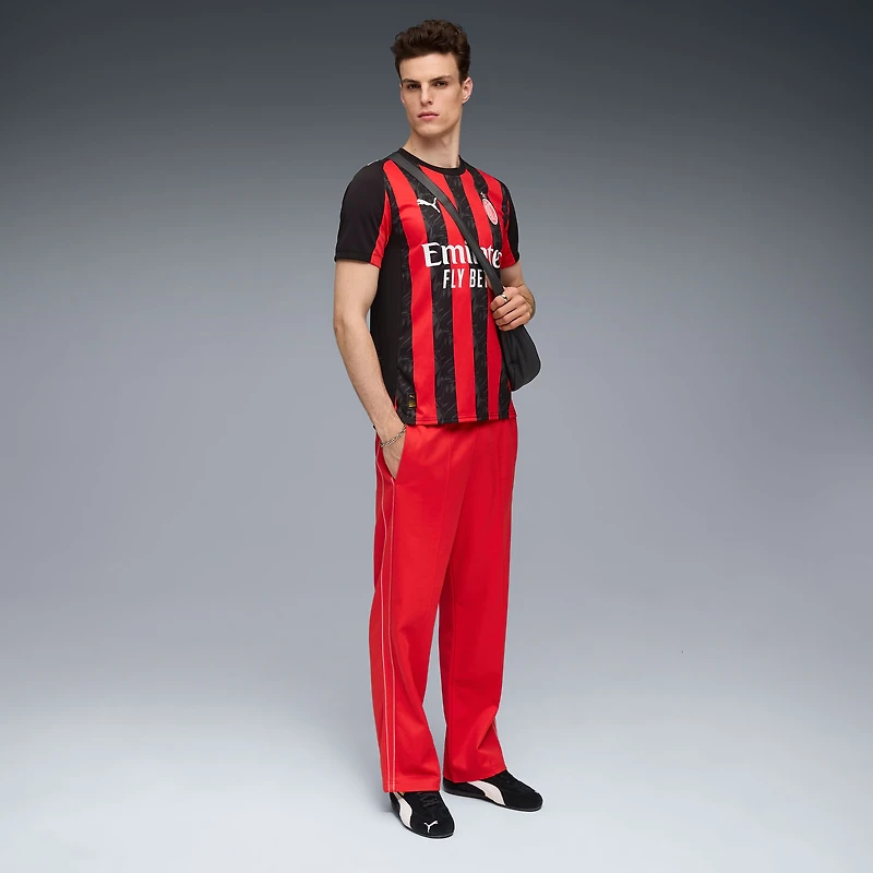 Maillot Puma rouge domicile AC Milan 2025/26 pour homme