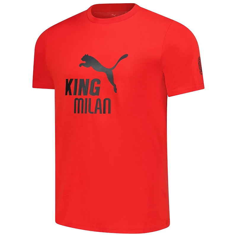 Men's Puma Red AC Milan 2025/26 King Logo T-Shirt
