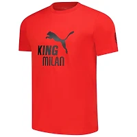 Men's Puma Red AC Milan 2025/26 King Logo T-Shirt