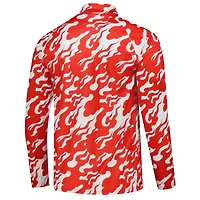 Men's Puma Red AC Milan 2025/26 Pre-Match dryCell Quarter-Zip Top