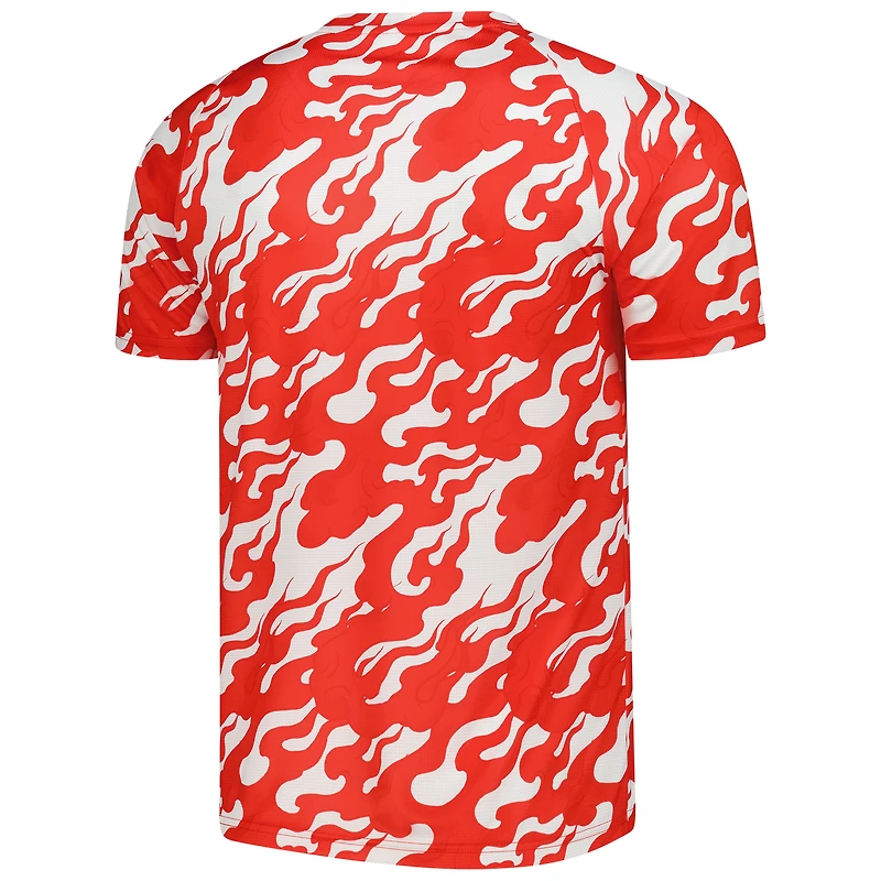 Men's Puma Red AC Milan 2025/26 Pre-Match dryCell Training Jersey