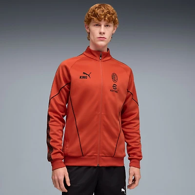 Men's Puma  Red AC Milan King Anthem dryCELL Full-Zip Jacket