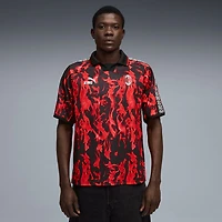 Maillot rétro Puma rouge AC Milan King pour homme