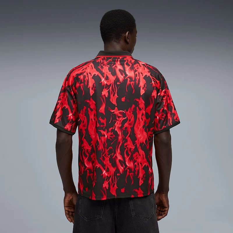 Men's Puma  Red AC Milan King Retro Jersey