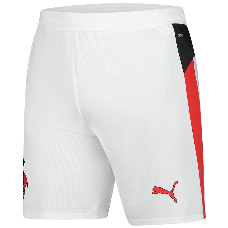 Short Puma blanc AC Milan 2025/26 dryCell Replica pour homme