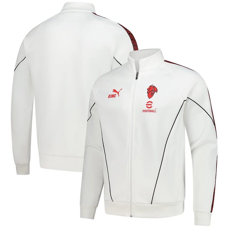 Men's Puma White AC Milan 2025/26 King dryCell Anthem Jacket
