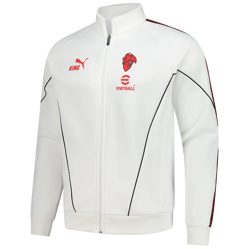 Men's Puma White AC Milan 2025/26 King dryCell Anthem Jacket