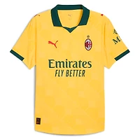 Men's Puma Yellow AC Milan 2025/26 Third Authentic Jersey
