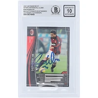Ronaldo AC Milan Autographed 2007-08 Panini WCCF Intercontinental Clubs #240 Beckett Fanatics Witnessed Authenticated Auto 10 Card