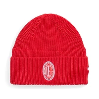 Unisex Puma  Red AC Milan Essential Cuffed Knit Hat
