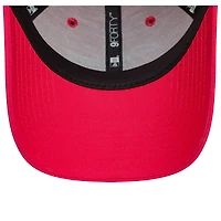 Women's New Era Pink AC Milan Wordmark 9FORTY Adjustable Hat