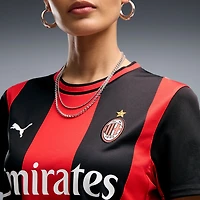 Women's Puma  Black/Red AC Milan 2026/27 Home Replica Jersey
